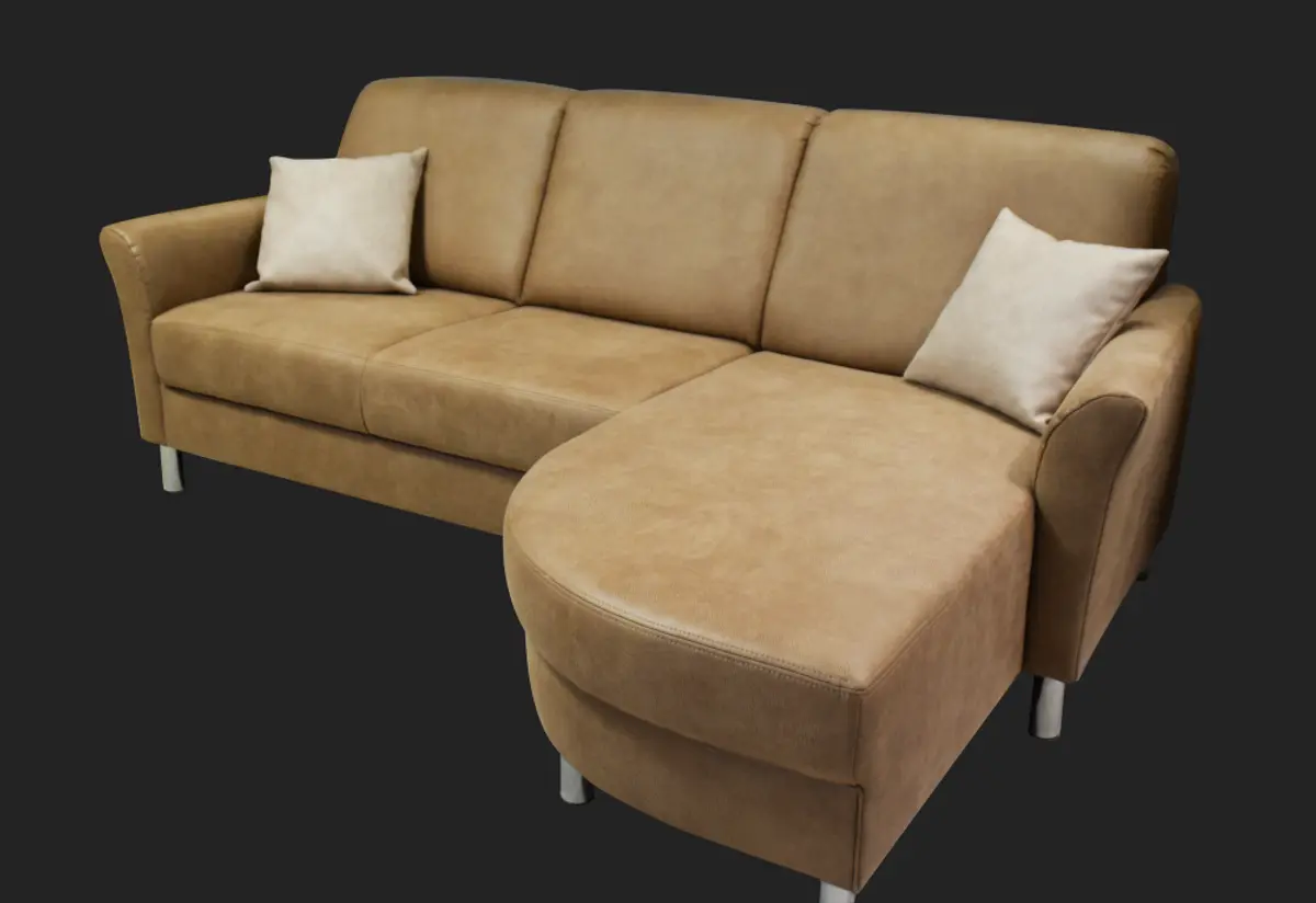 Sofa, Stoff, 221x152 cm mit Funktion